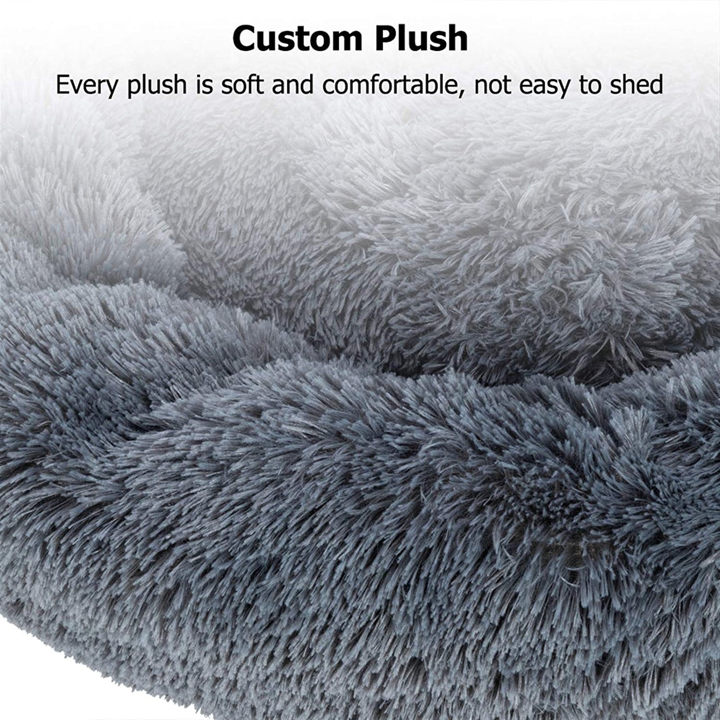 Dog Bed, Dog Beds for Medium Dogs, Small Outdoor Dog Beds, Washable Dog Bed and Cat Bed, Faux Fur Pet Bed, Anti-Slip Dog Bed Cat Bed (X-Large 32’’X32’’)