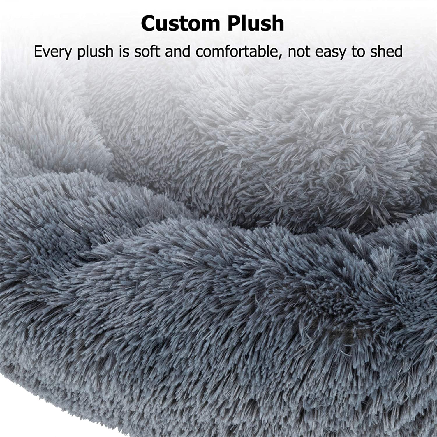 Dog Bed, Dog Beds for Medium Dogs, Small Outdoor Dog Beds, Washable Dog Bed and Cat Bed, Faux Fur Pet Bed, Anti-Slip Dog Bed Cat Bed (X-Large 32’’X32’’)